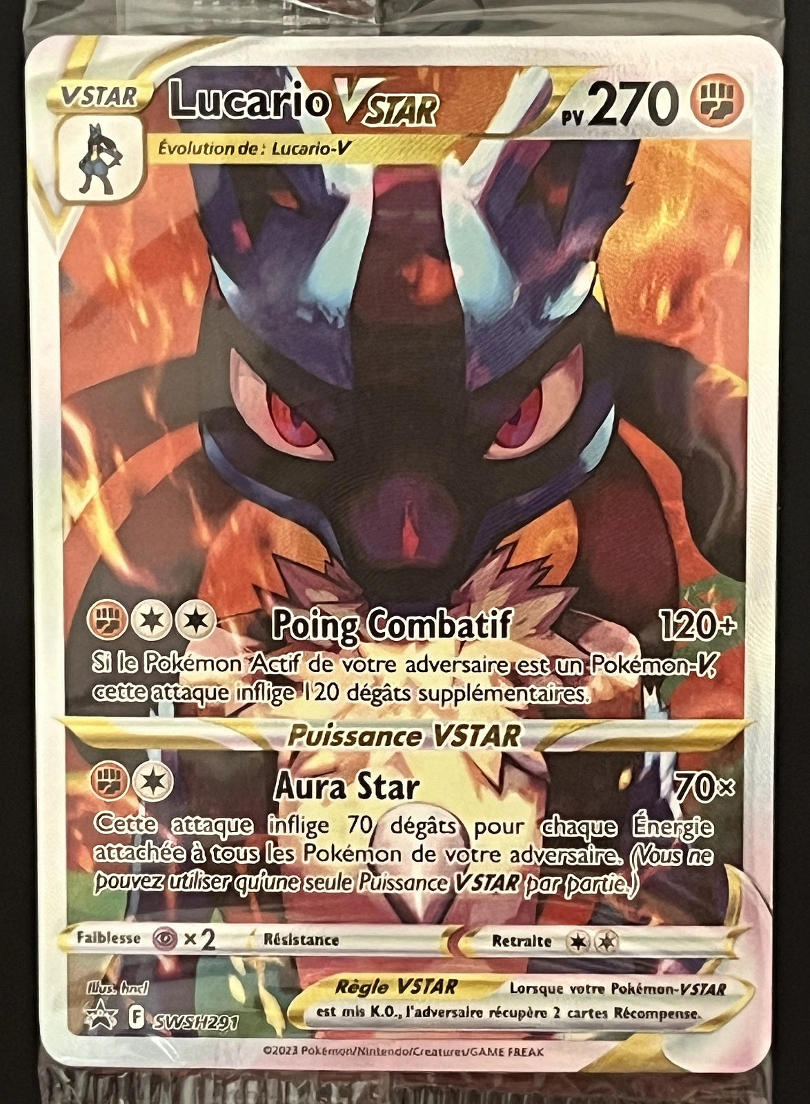 Lucario Vstar SWSH291