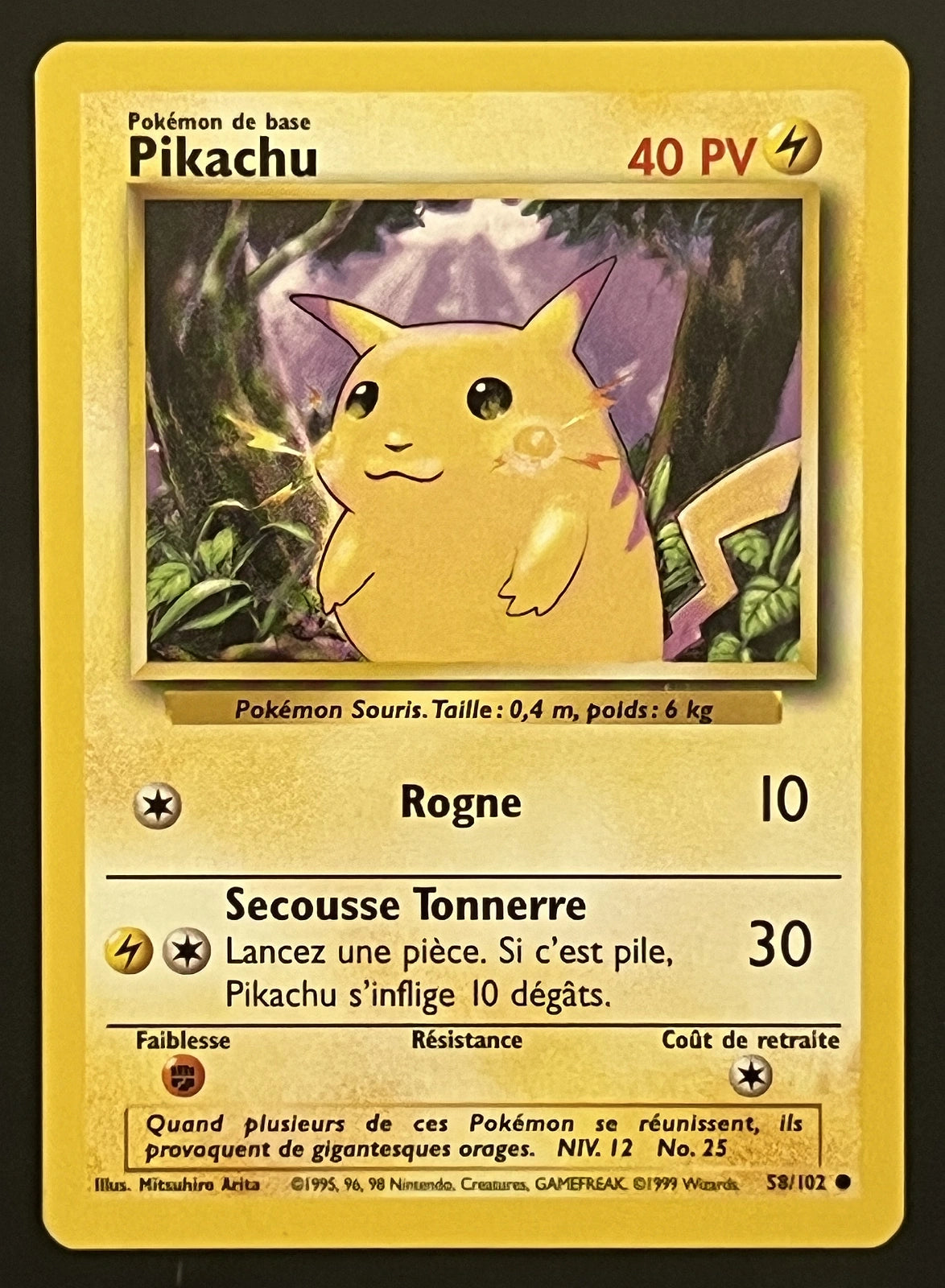 Pikachu 58/102