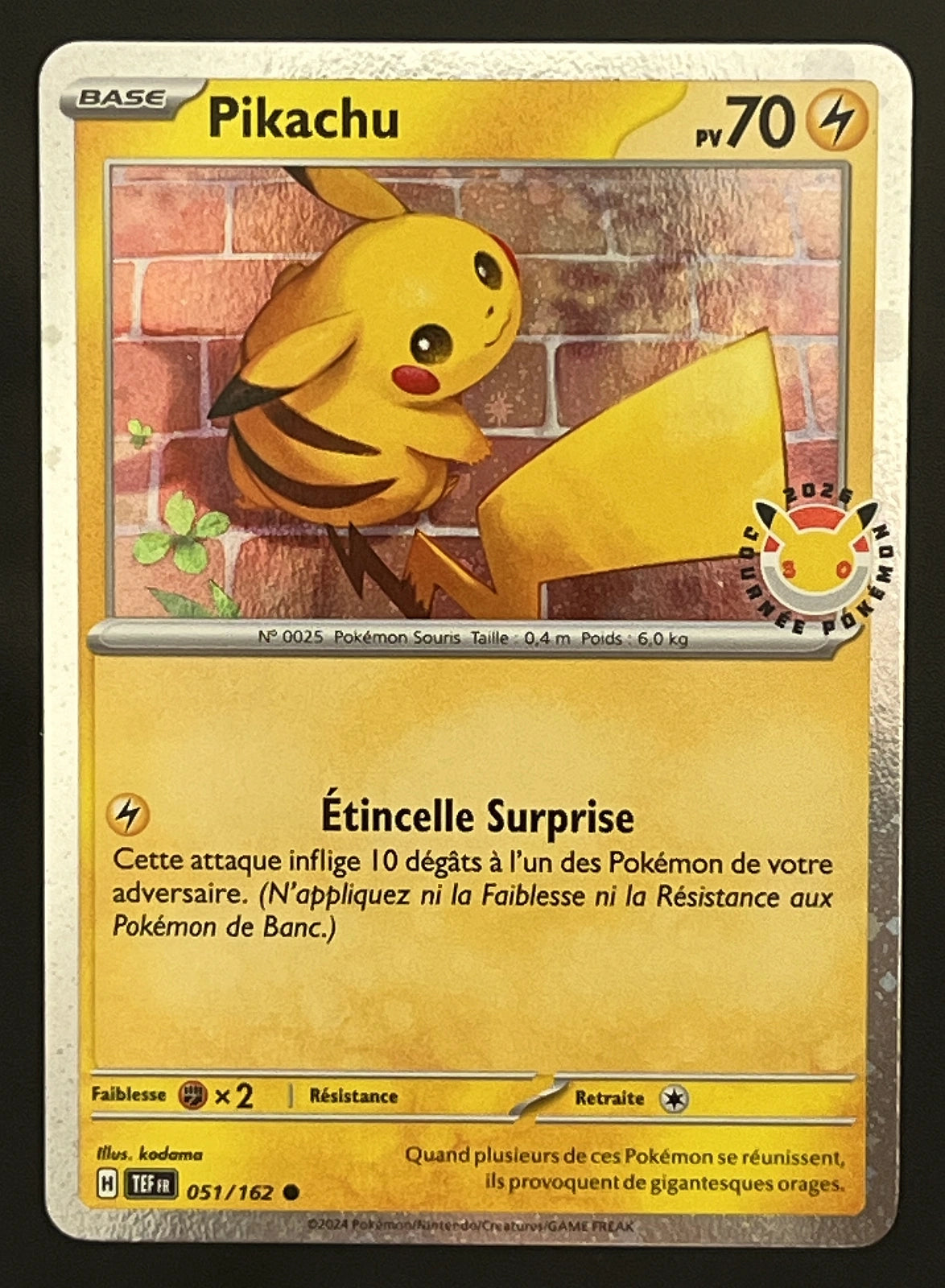 Pikachu 051/162