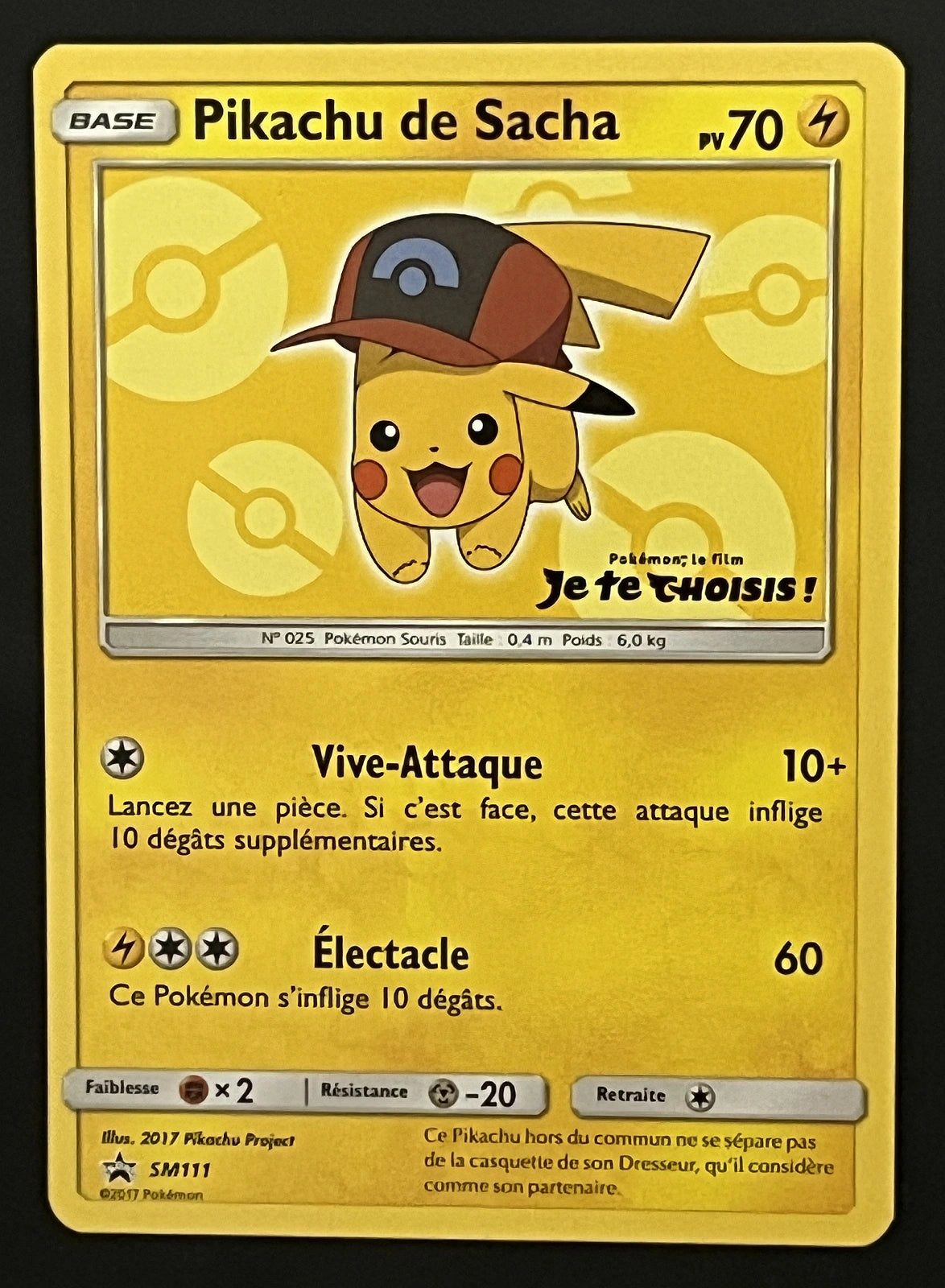 Pikachu de Sacha SM111