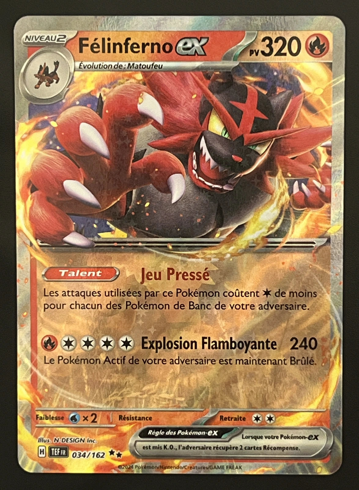 Félinferno EX 034/162