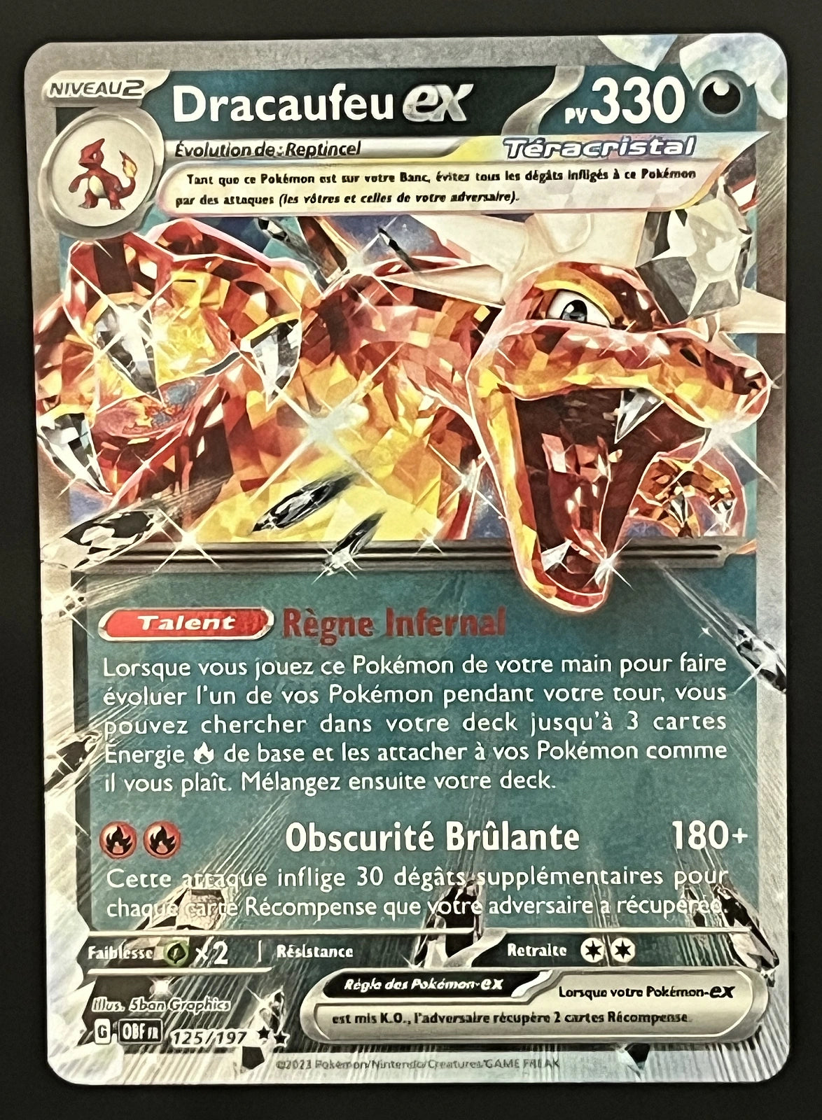 Dracaufeu EX 125/197