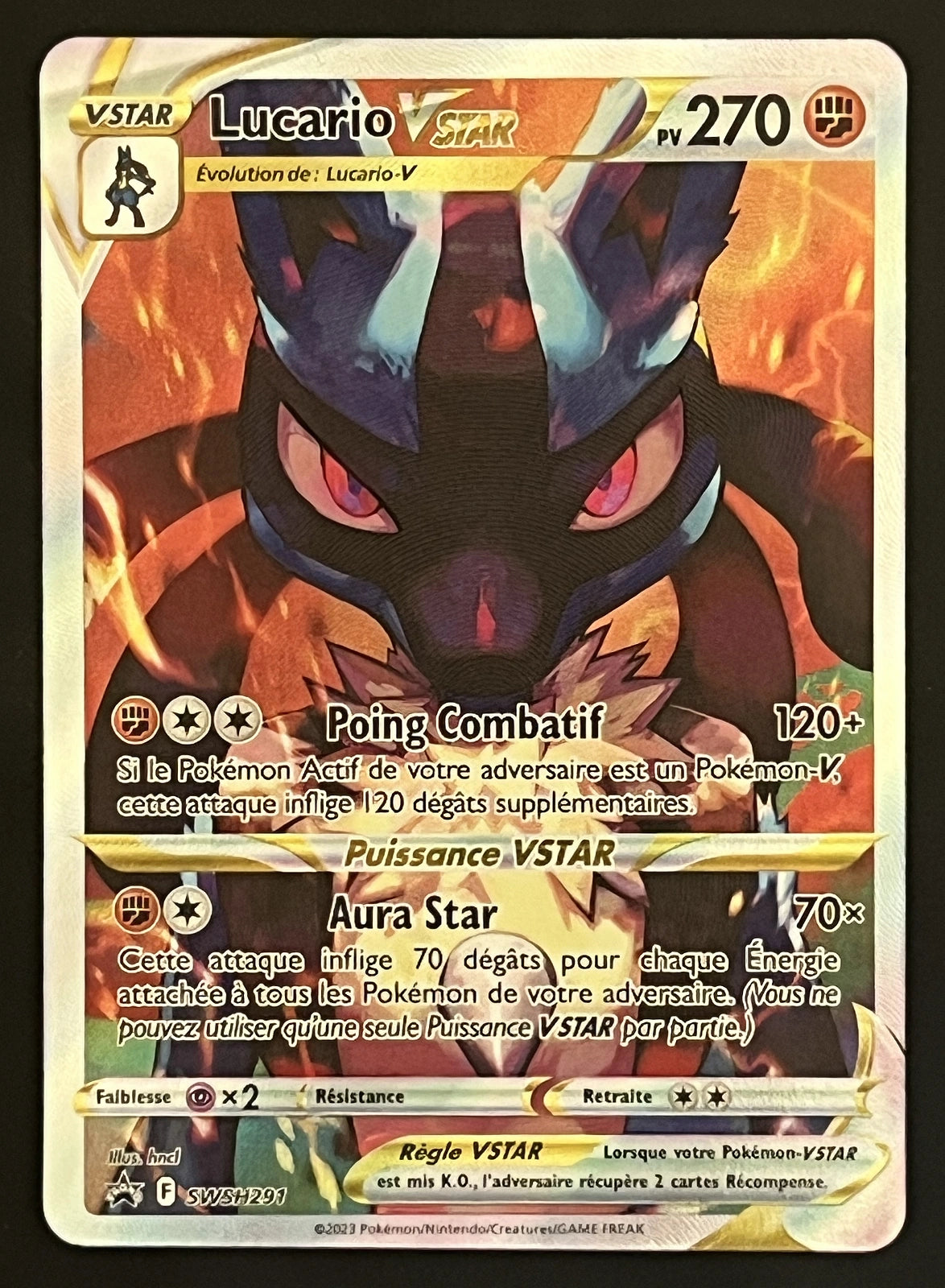 Lucario Vstar SWSH291