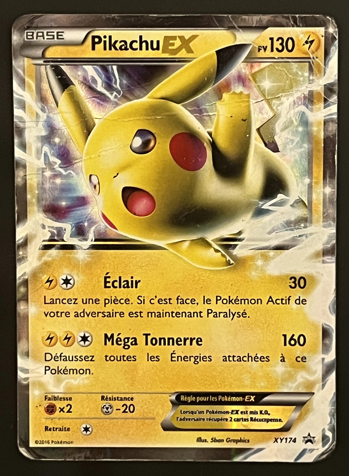 Pikachu EX XY174