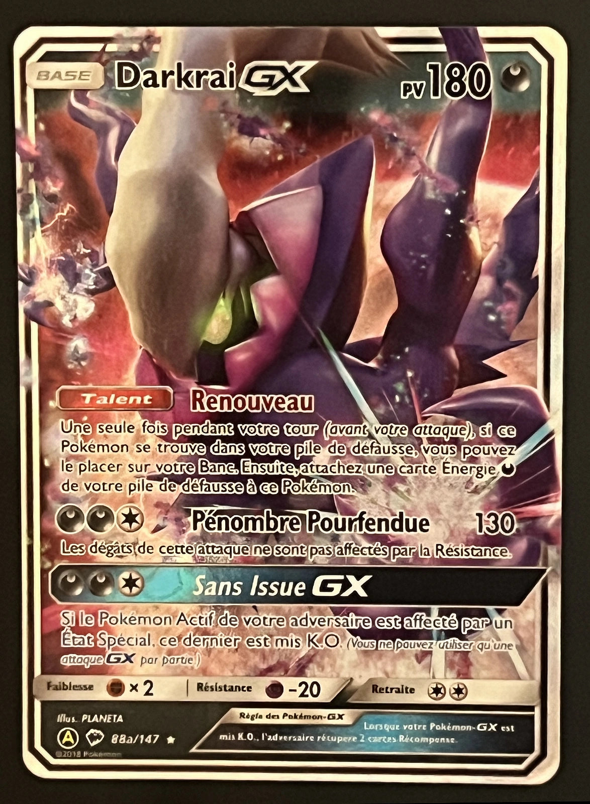 Darkrai GX 88a/147