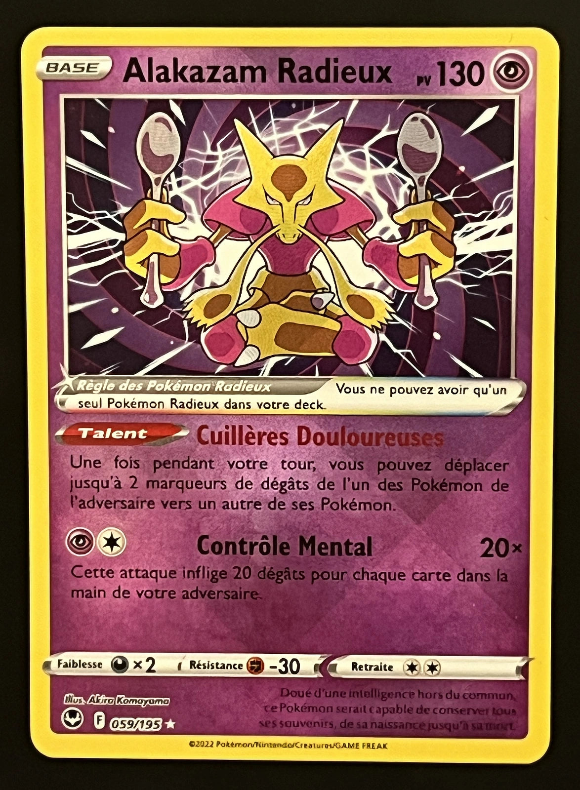 Alakazam Radieux 059/195