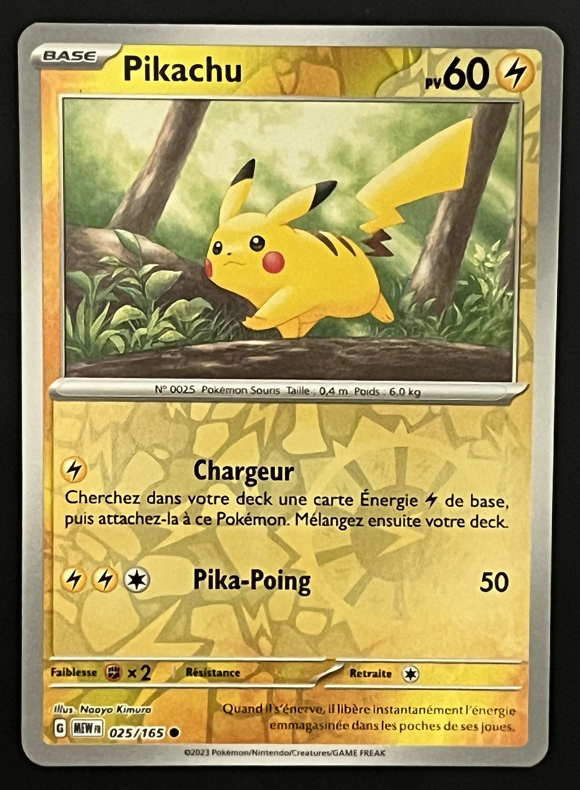 Pikachu 025/165