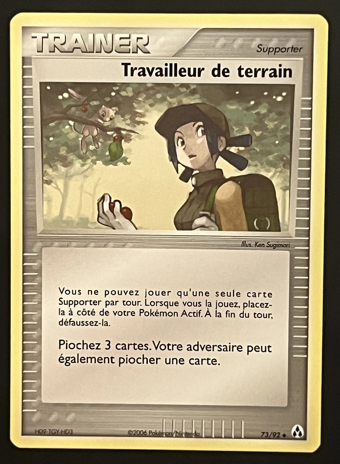 Travailleur de terrain 73/92