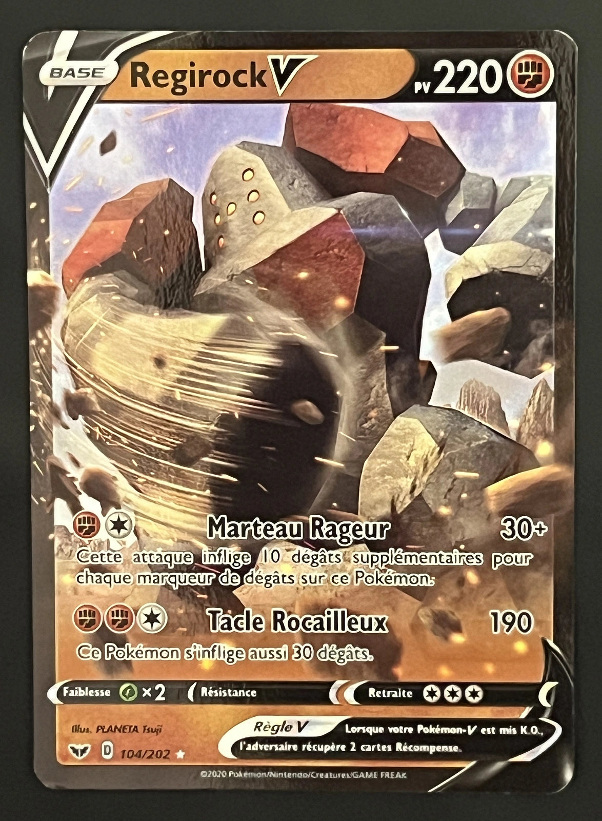 Regirock V 104/202