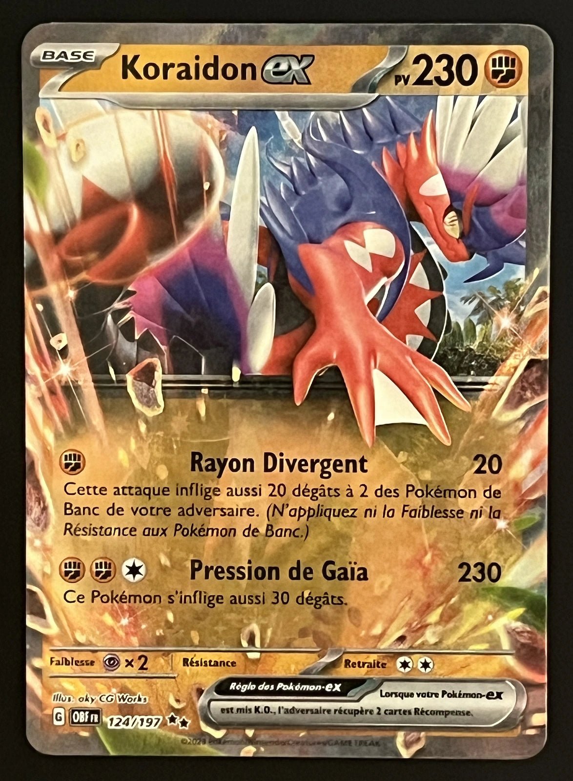 Koraidon EX 124/197