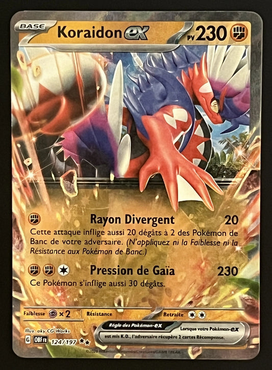 Koraidon EX 124/197