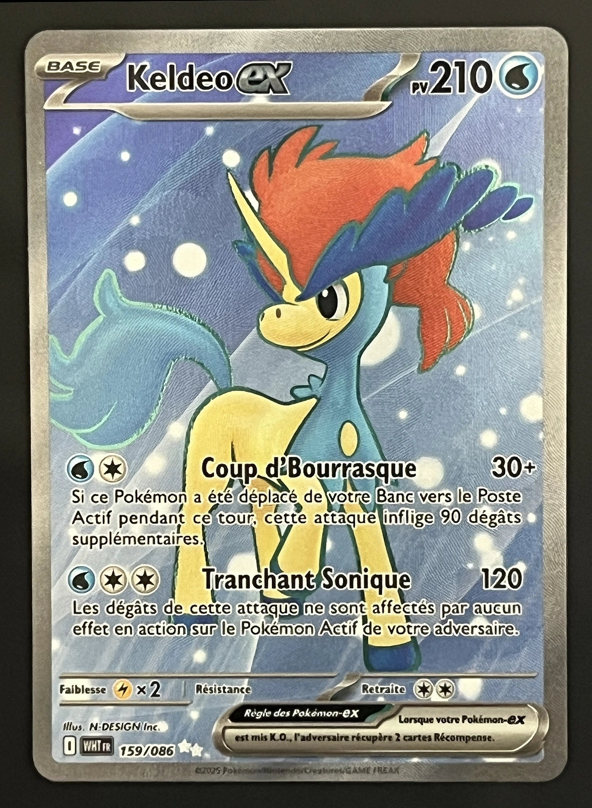 Keldeo EX 159/086