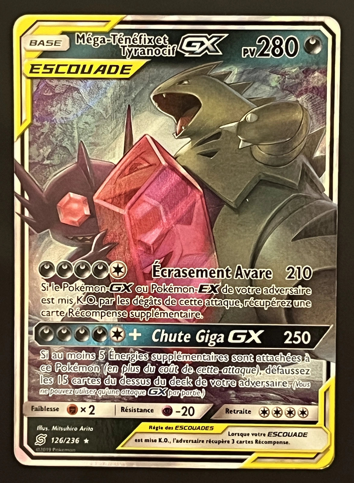 Méga-Ténéfix et Tyranocif GX 126/236