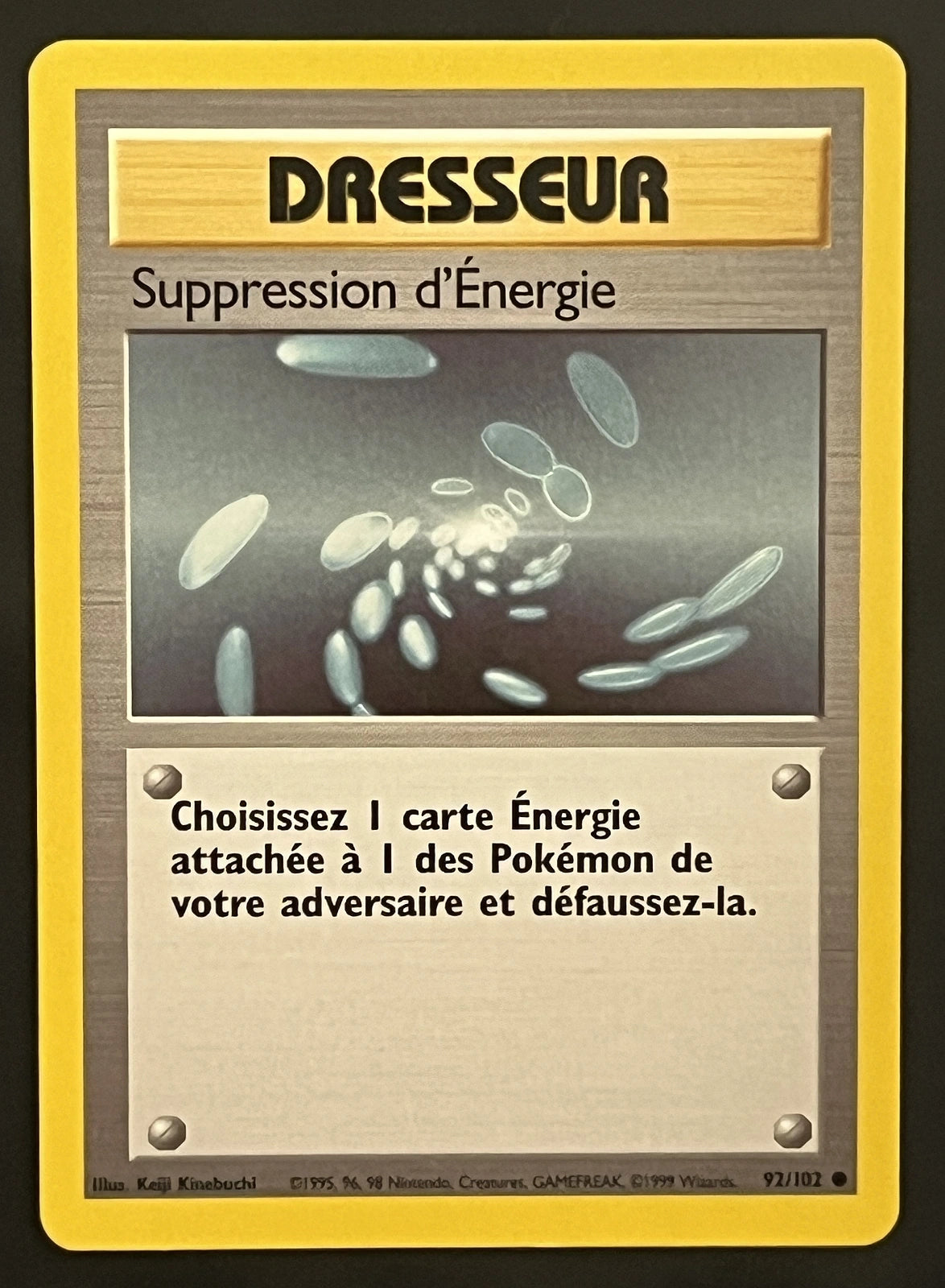 Suppression d’Énergie 92/102