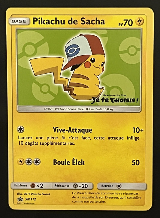 Pikachu de Sacha SM112