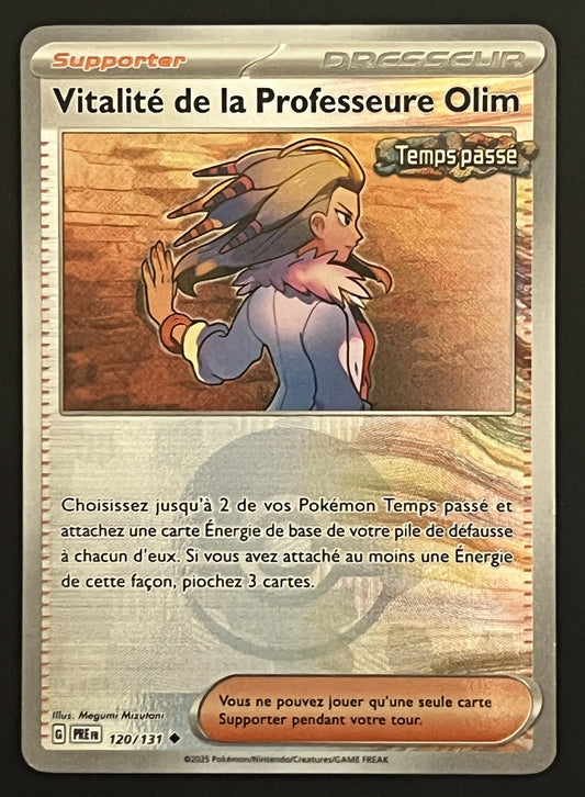 Vitalité de la Professeure Olim 120/131