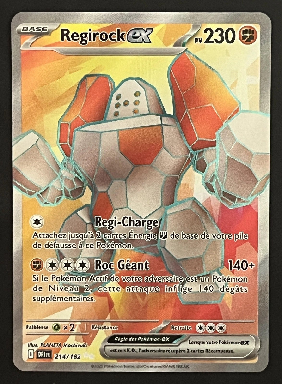Regirock EX 214/182