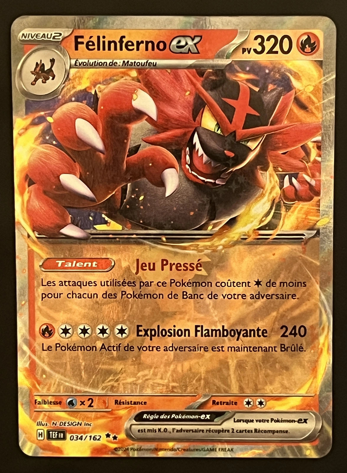 Félinferno EX 034/162