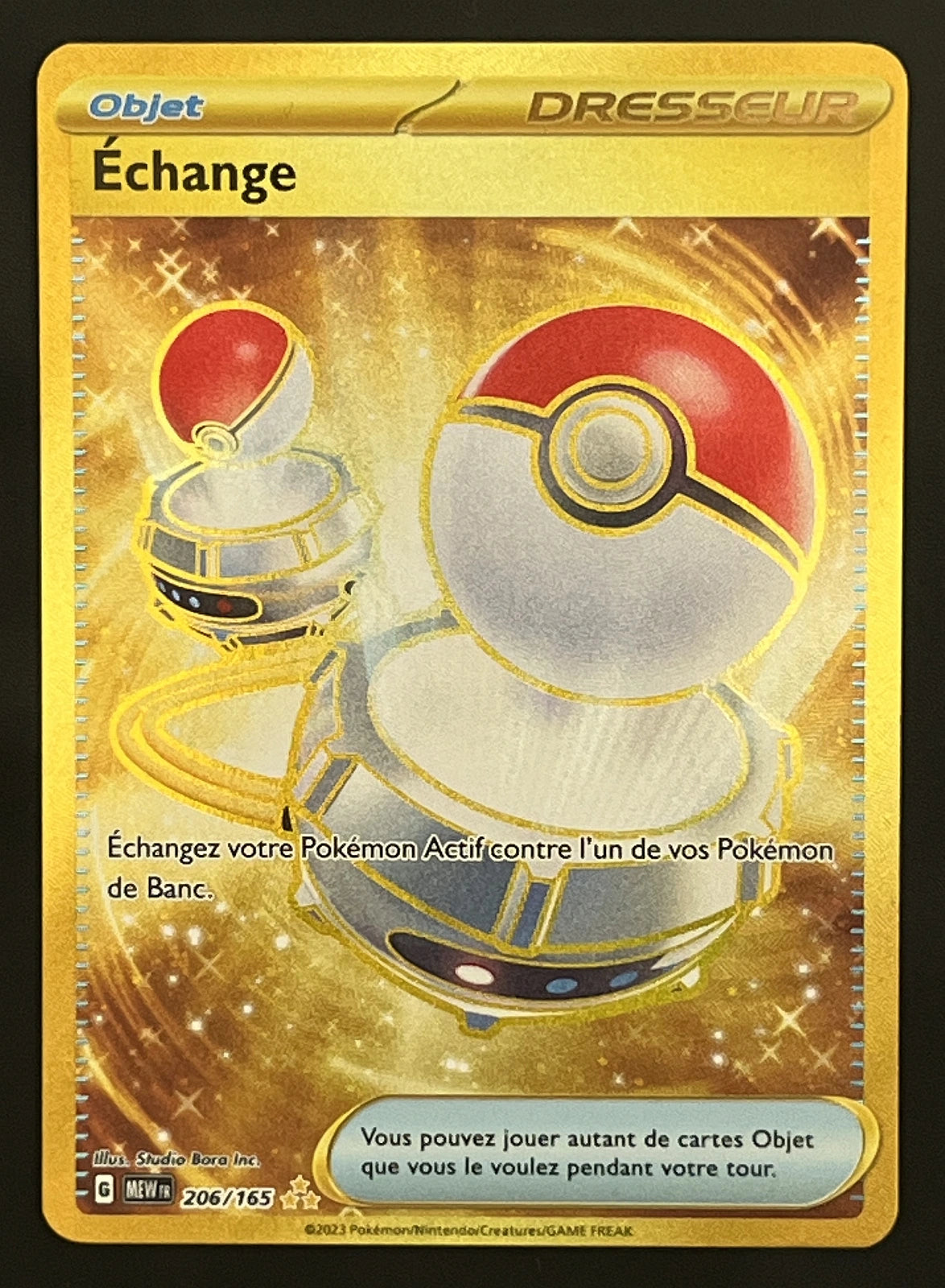 Échange 206/165
