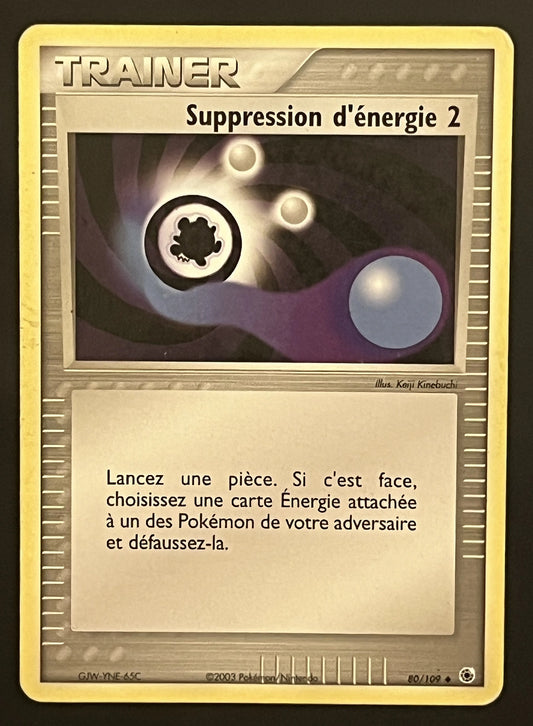 Suppression d’énergie 2 80/109