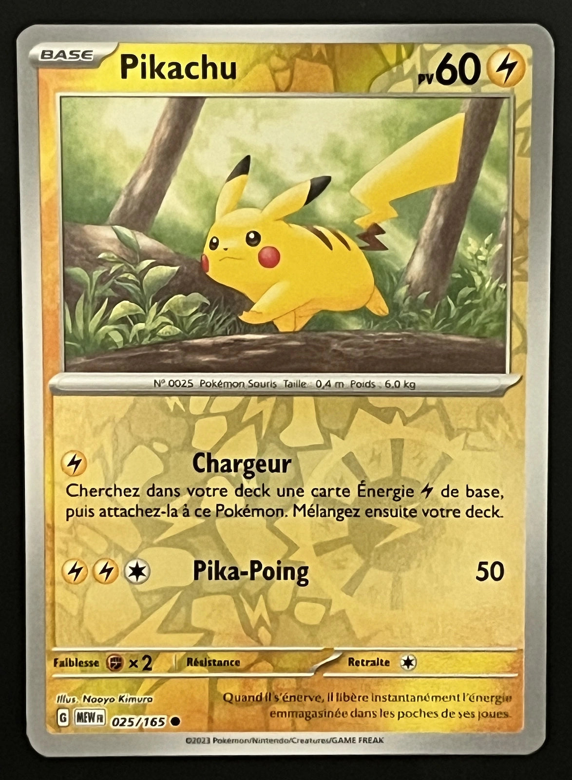 Pikachu 025/165