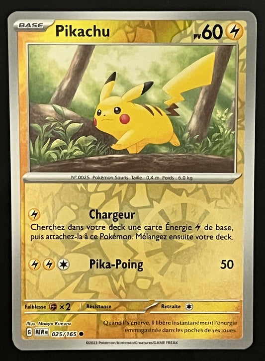 Pikachu 025/165