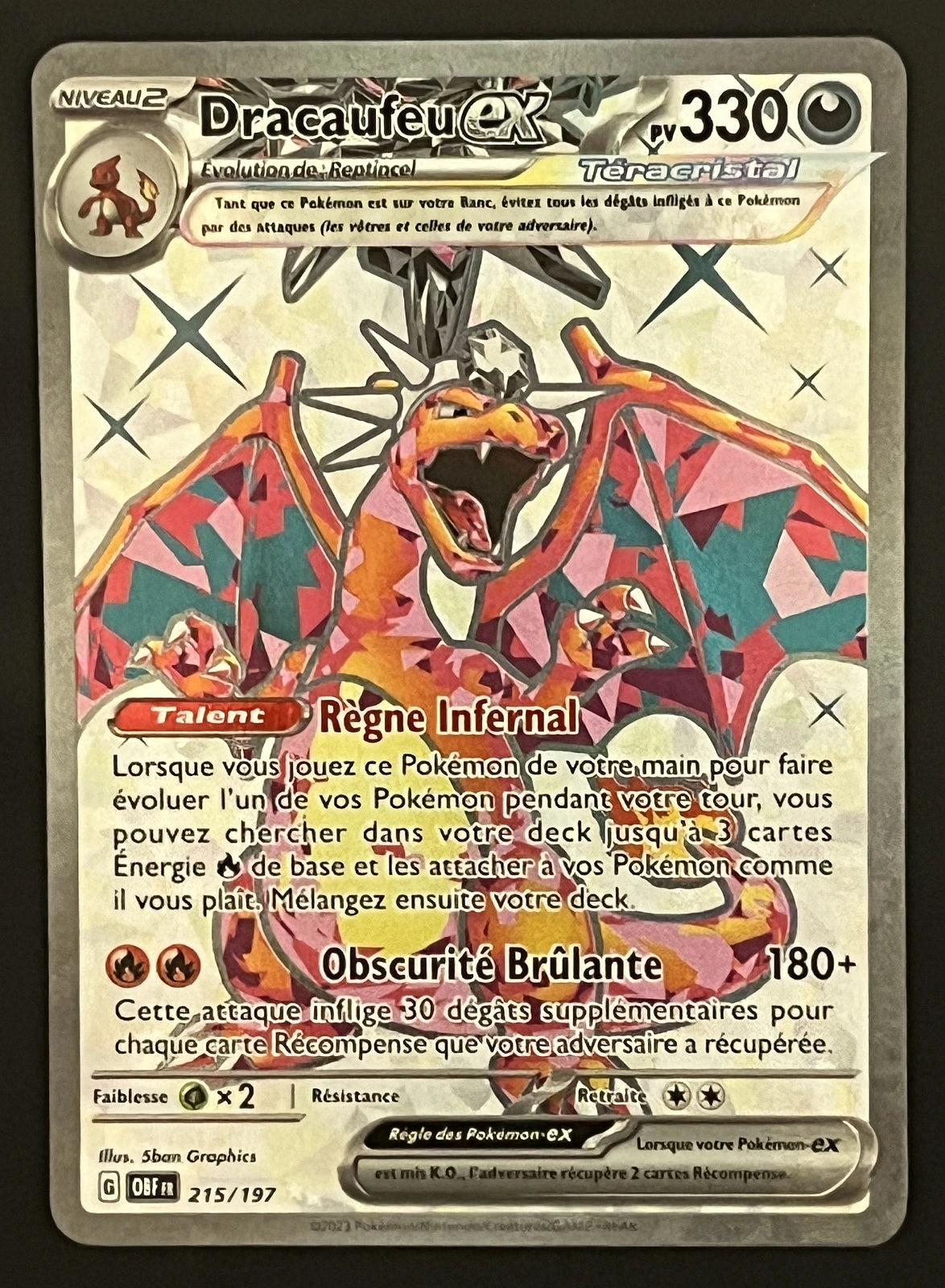 Dracaufeu EX 215/197