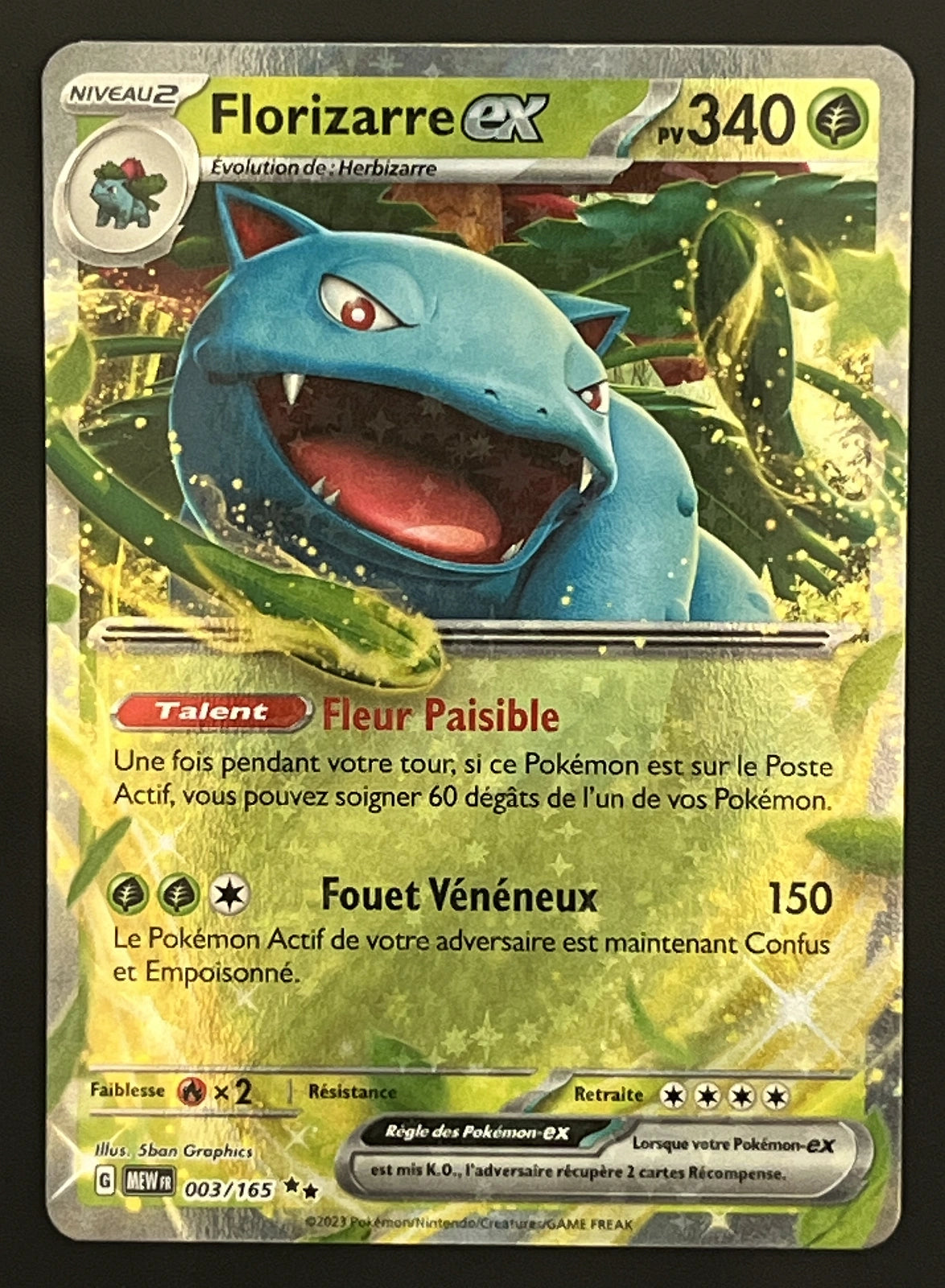 Florizarre EX 003/165
