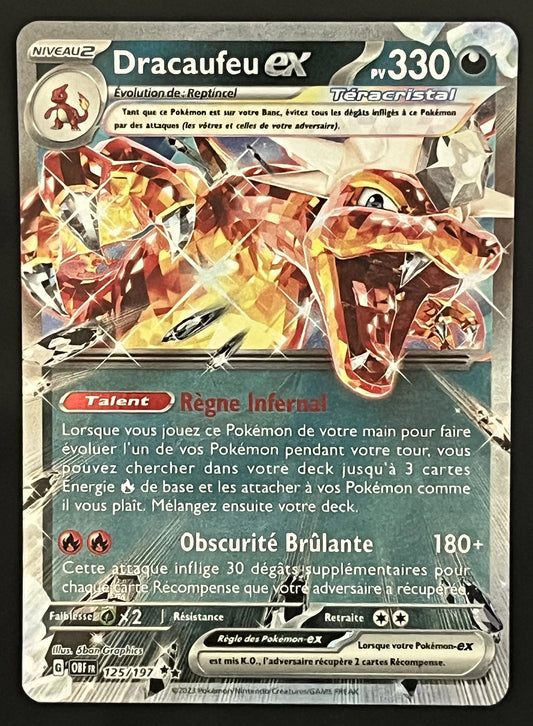 Dracaufeu EX 125/197