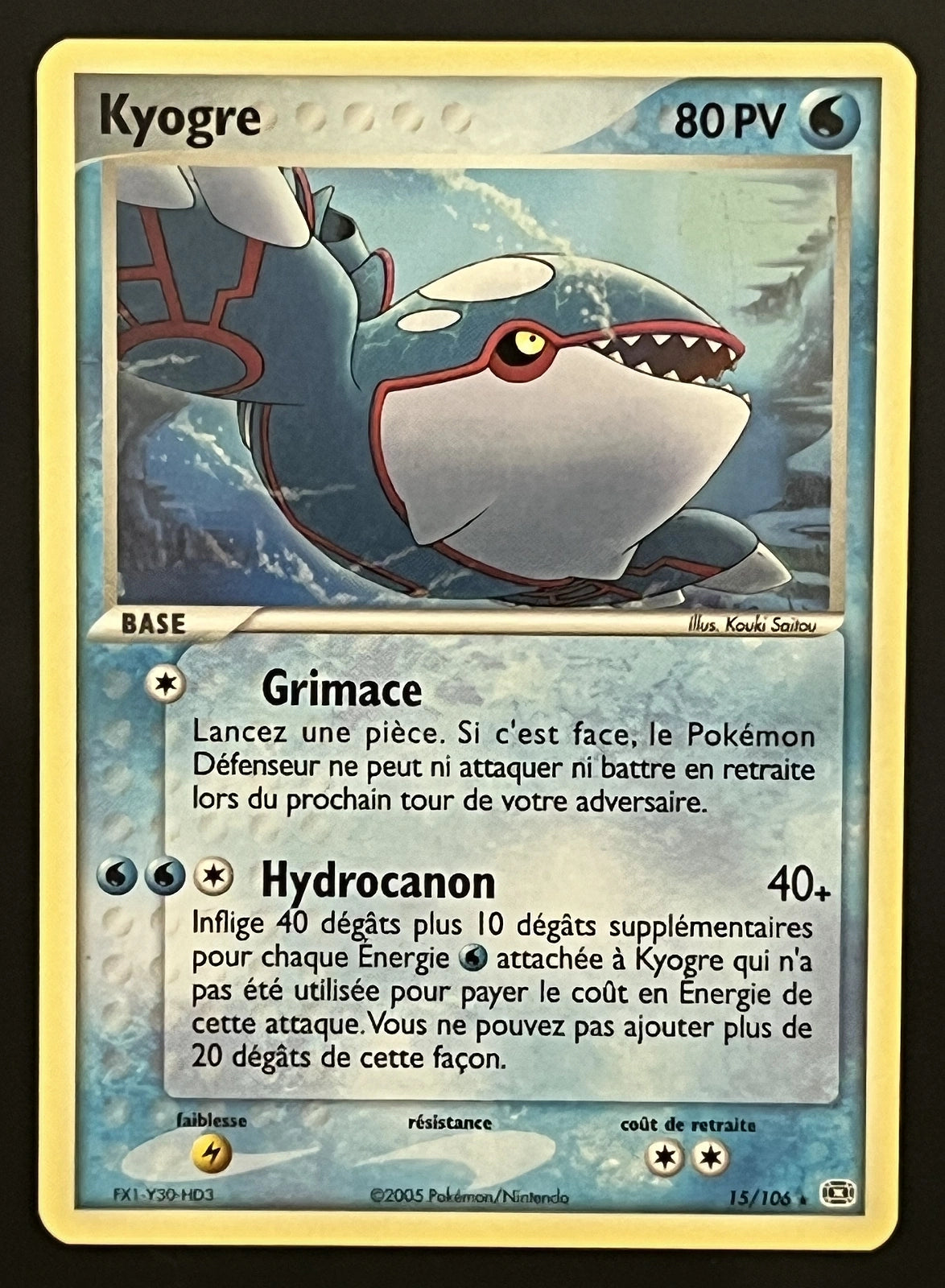 Kyogre 15/106