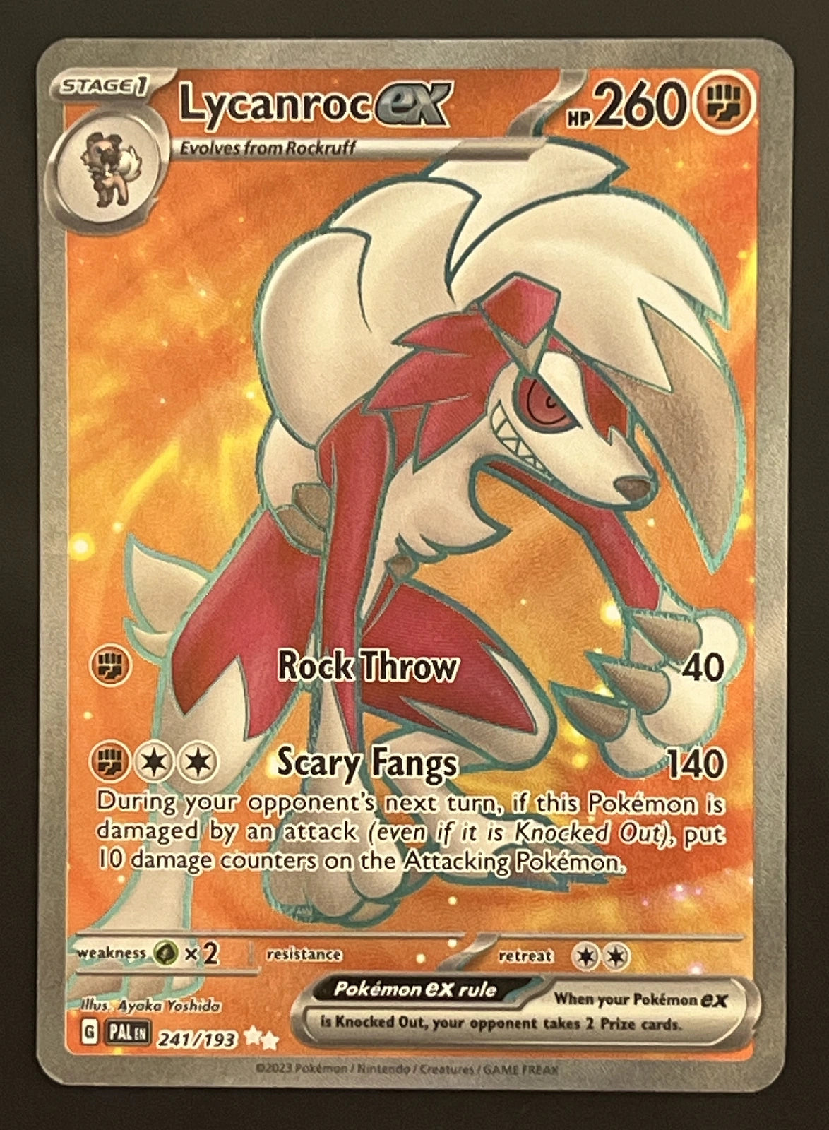 Lycanroc EX 241/193