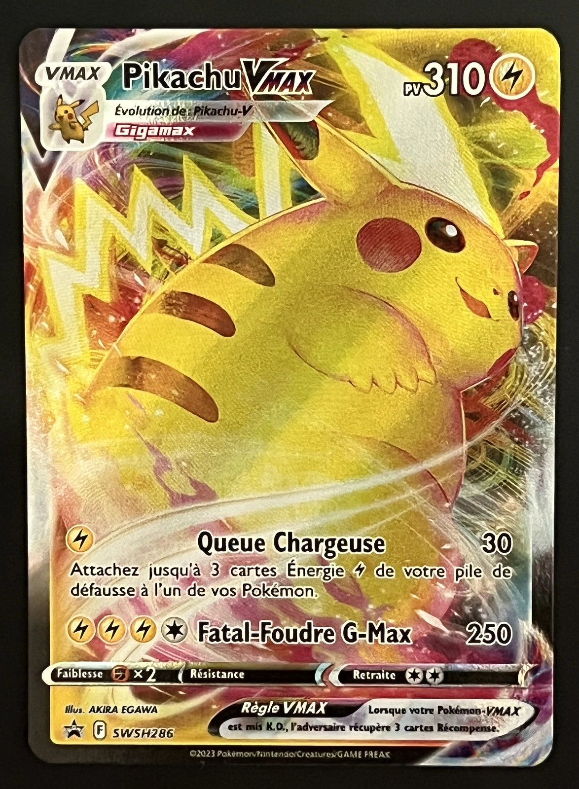 Pikachu Vmax SWSH286