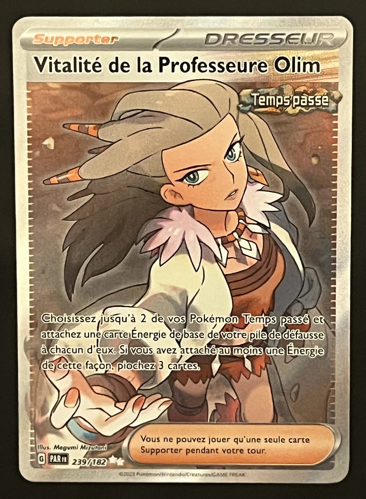 Vitalité de la Professeure Olim 239/182