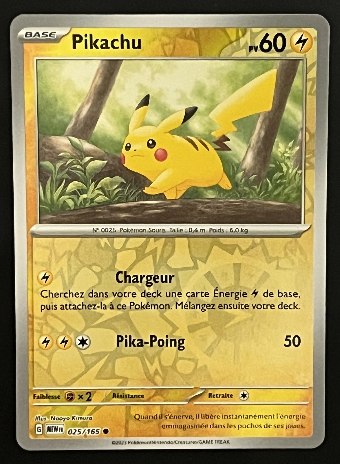 Pikachu 025/165