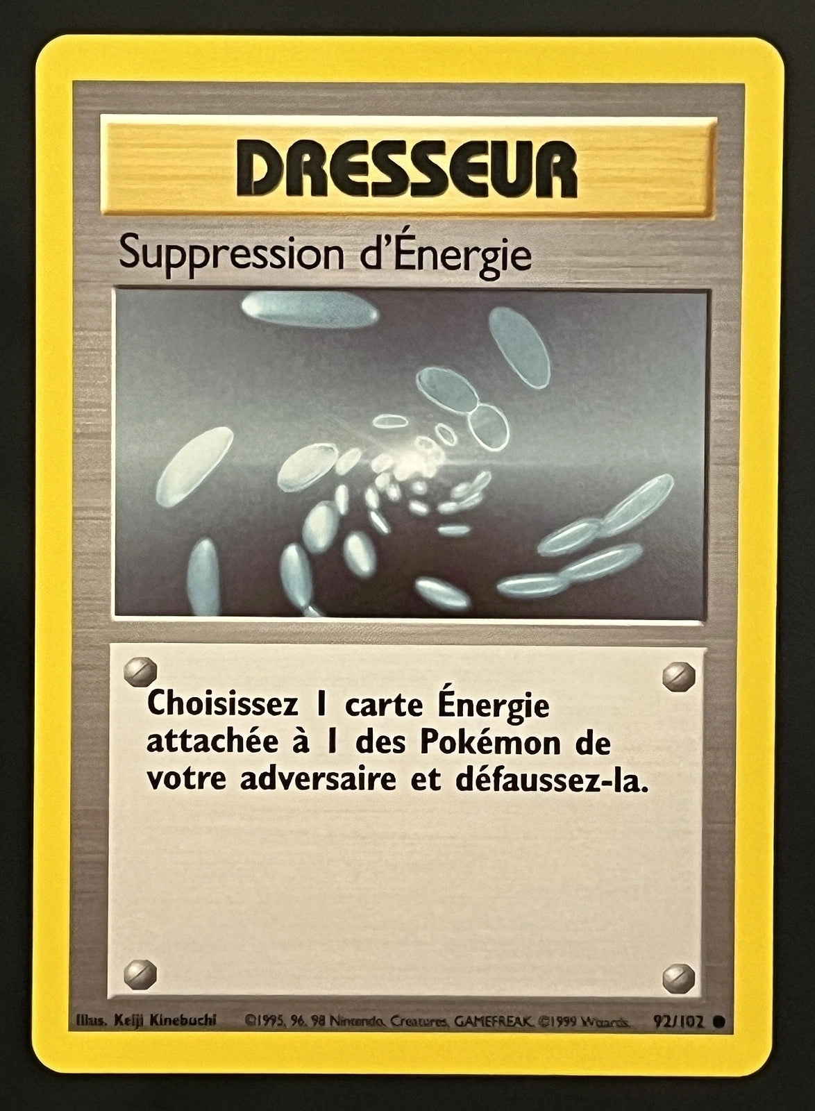 Suppression d’Énergie 92/102