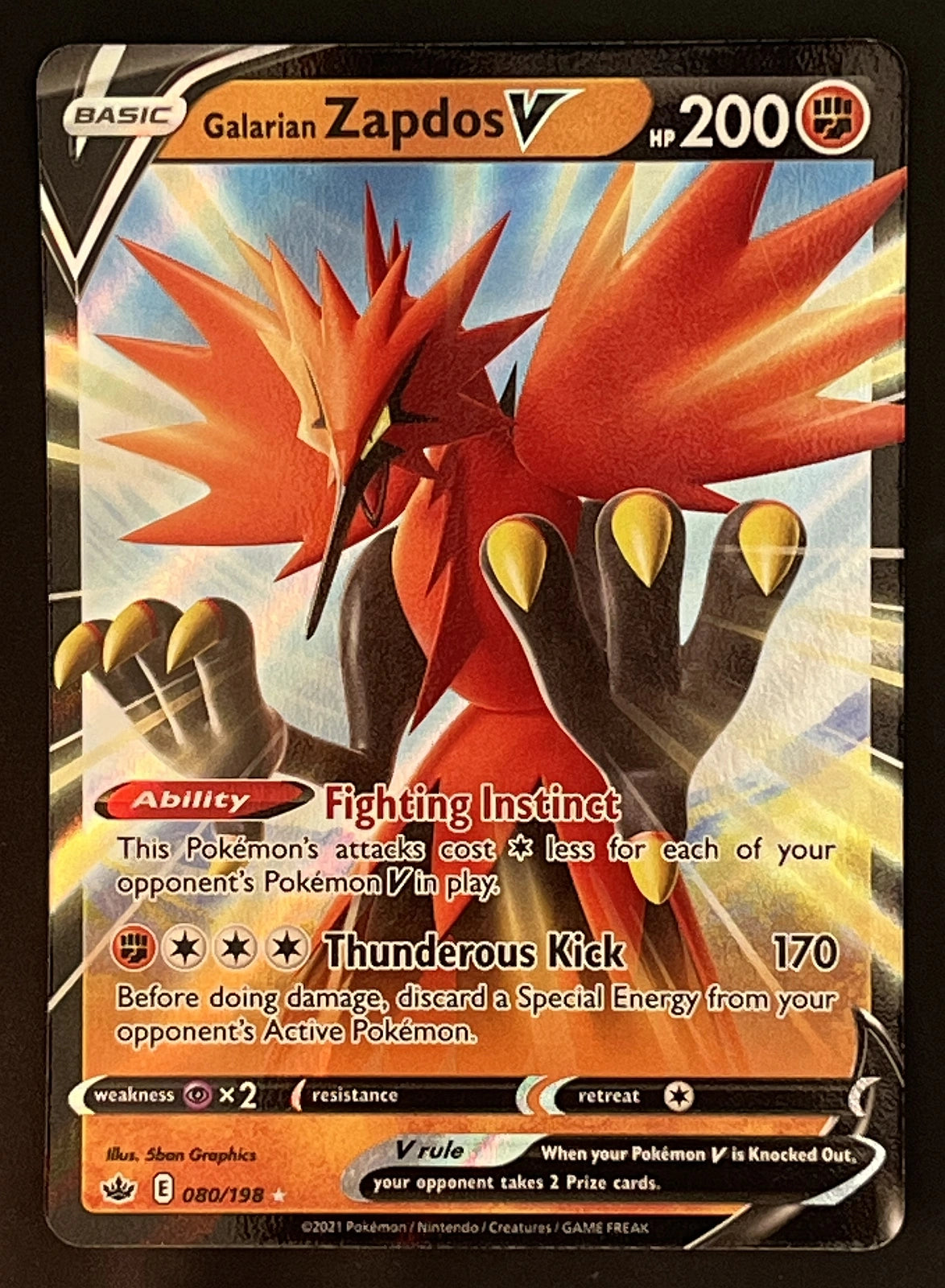Zapdos V 080/198