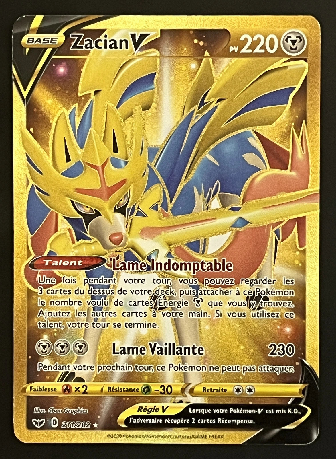 Zacian V 211/202