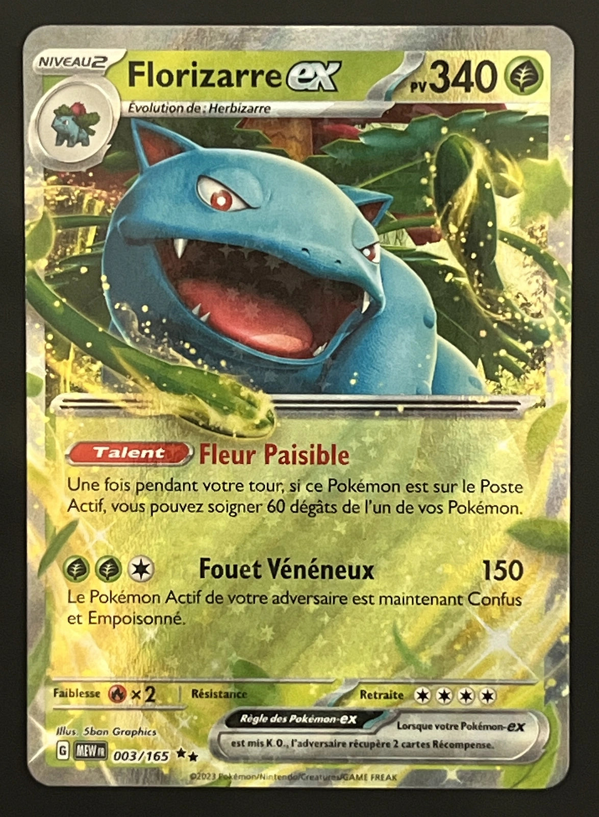 Florizarre EX 003/165