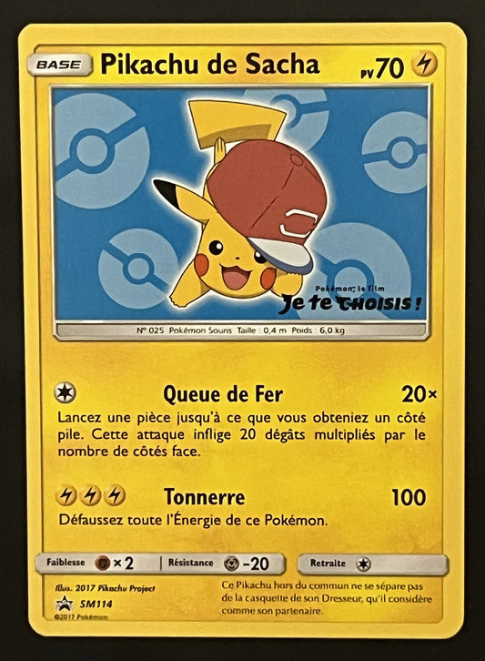 Pikachu de Sacha SM114