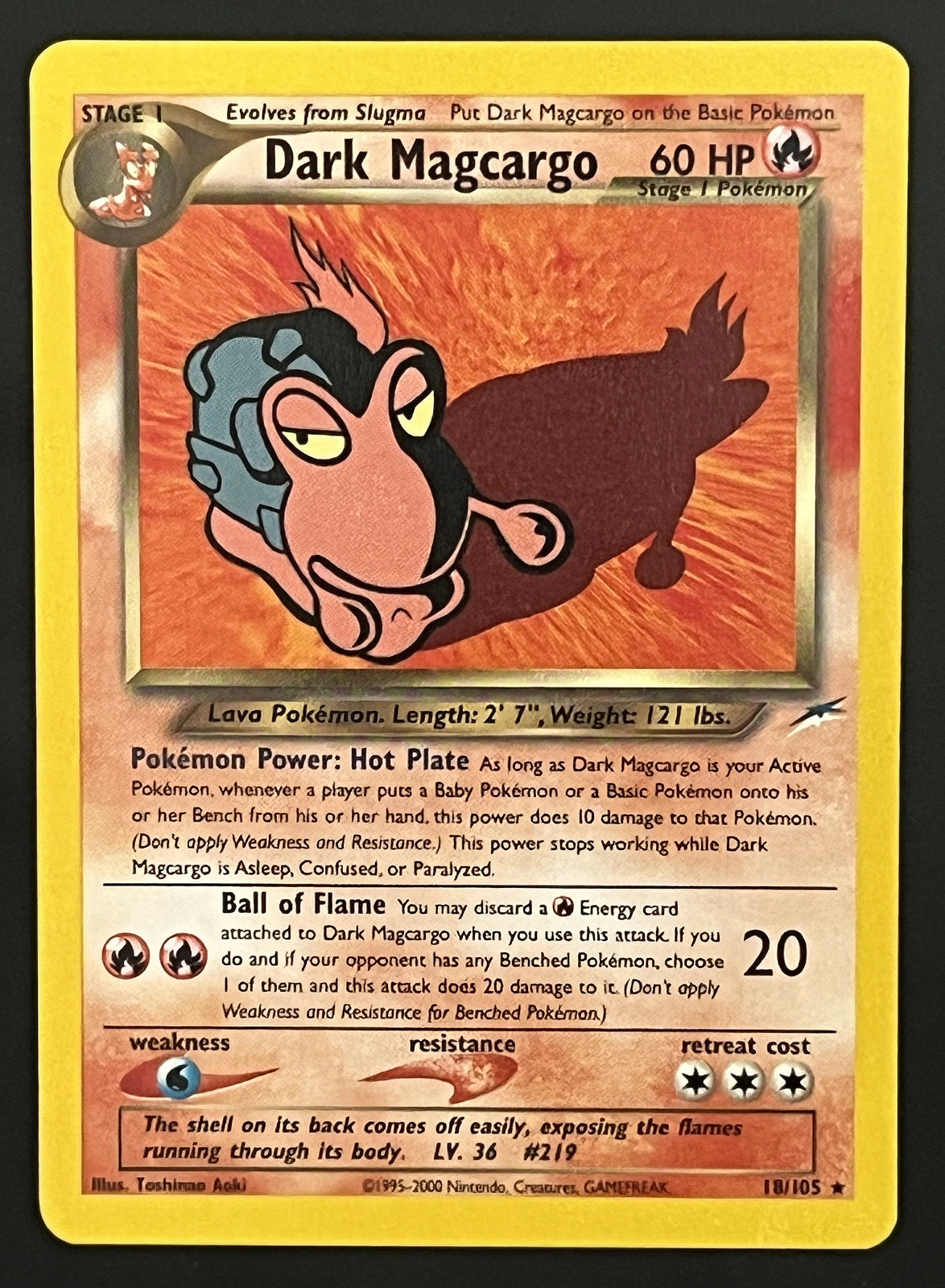 Dark Magcargo 18/105