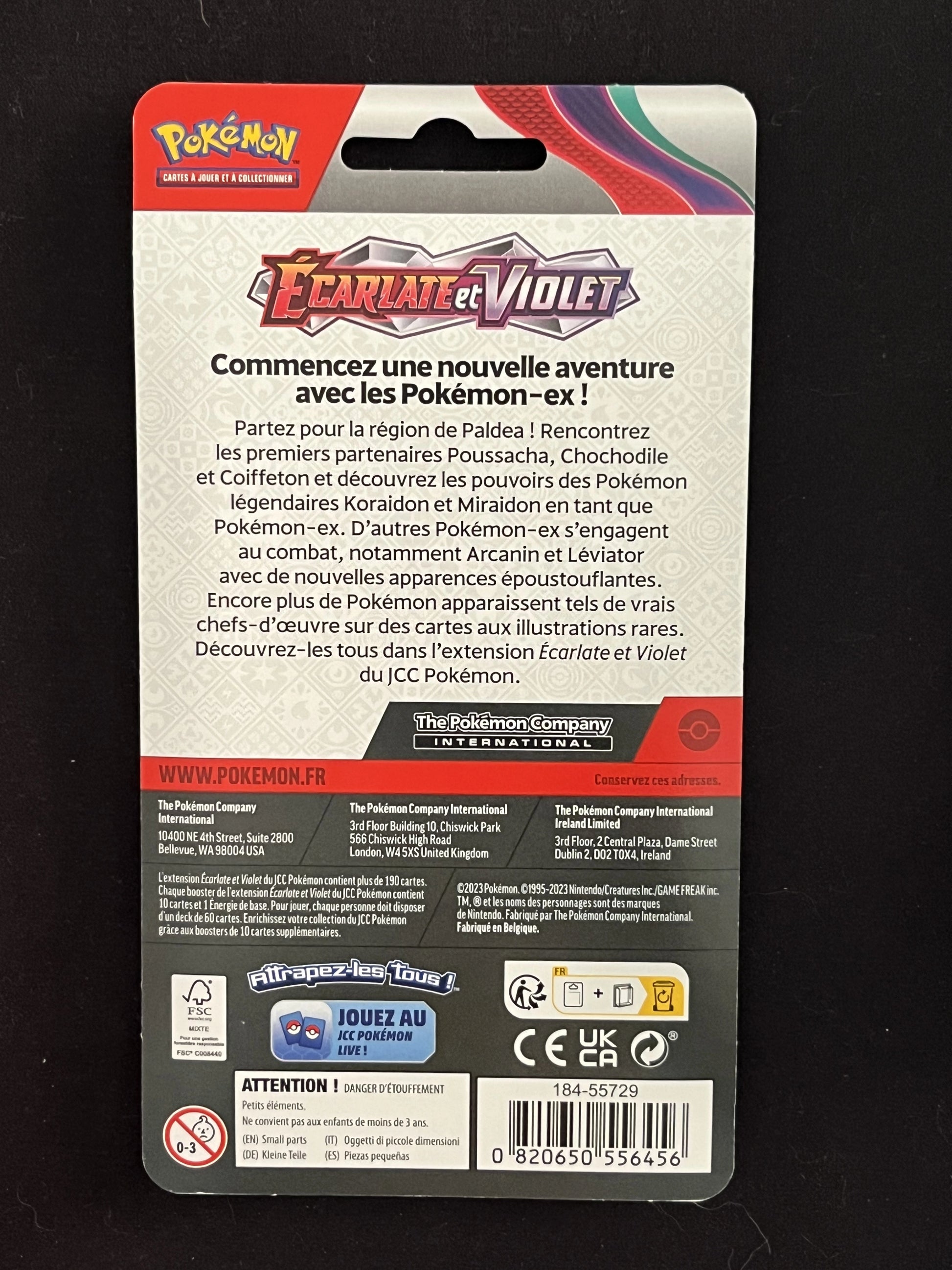 Blister Écarlate et Violet Starter