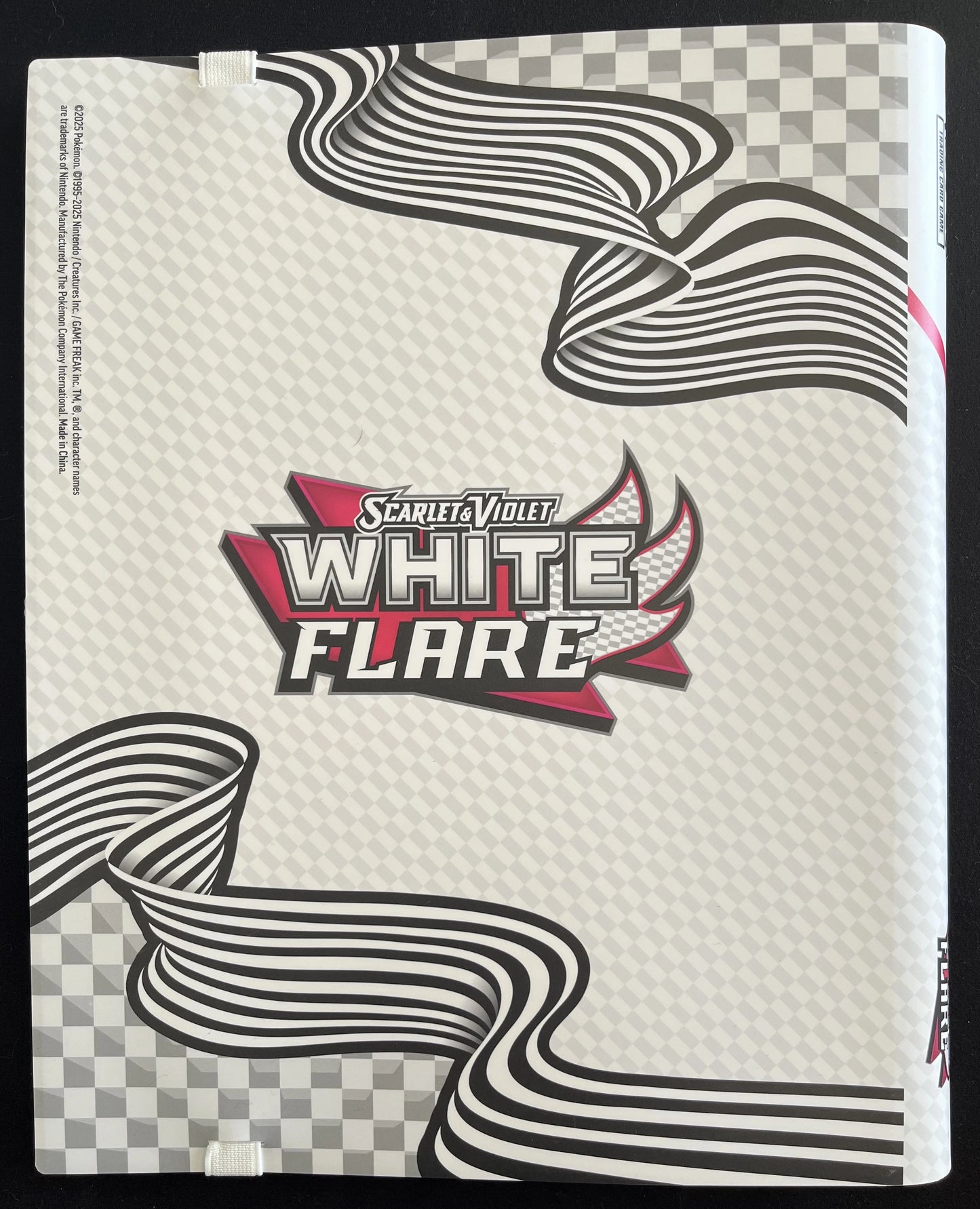 Classeur Portfiolio Flamme Blanche 360 cartes