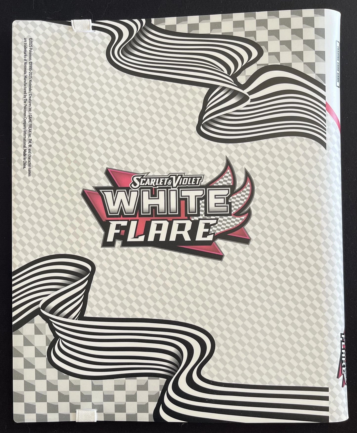 Classeur Portfiolio Flamme Blanche 360 cartes
