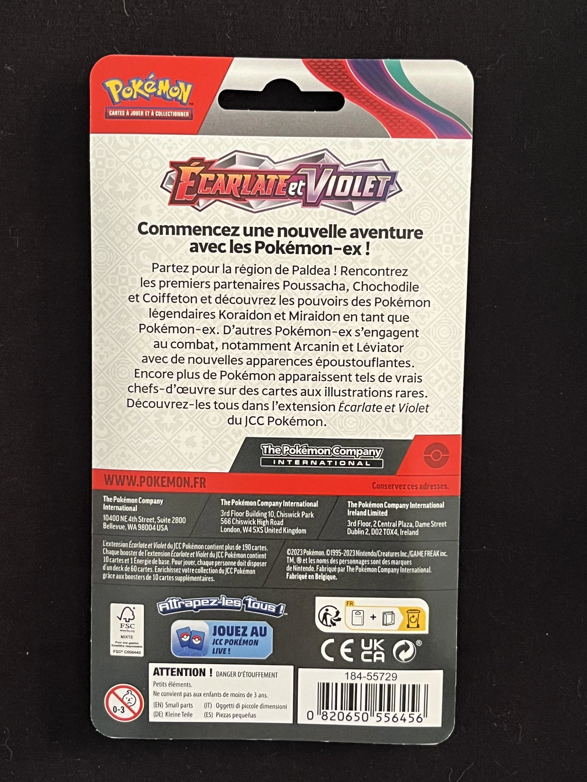 Blister Écarlate et Violet Miraidon