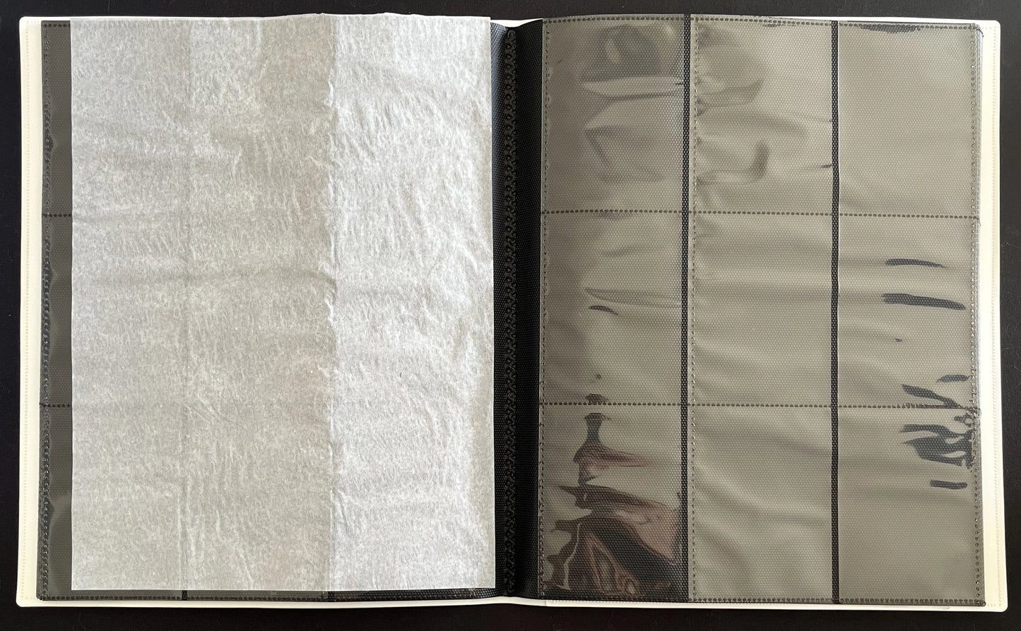Classeur Portfiolio Flamme Blanche 360 cartes