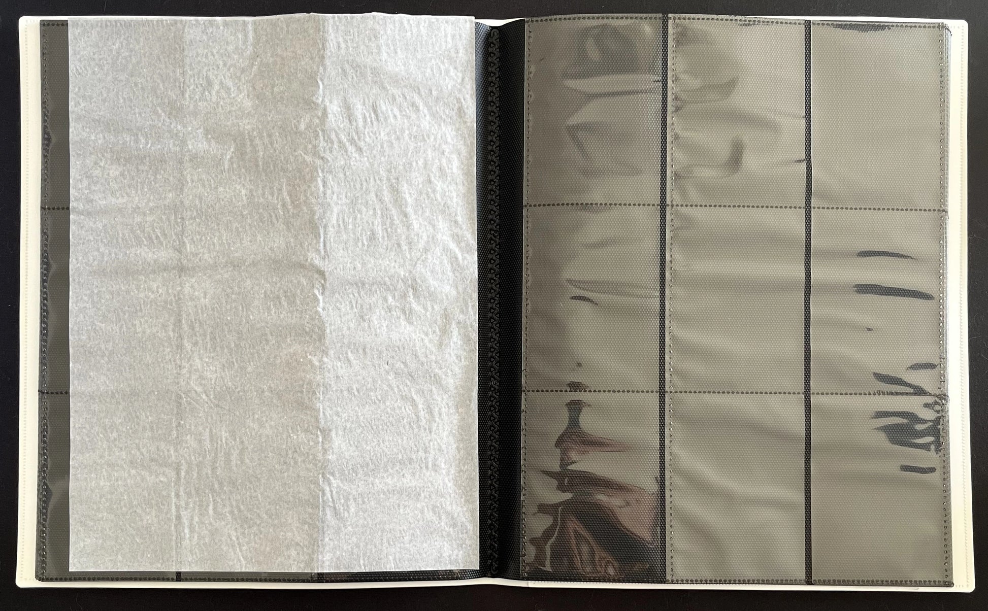Classeur Portfiolio Flamme Blanche 360 cartes